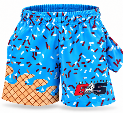 Goat Status Blue Sprinkle Shorts
