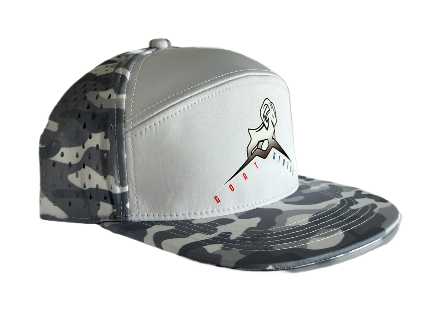 Goat Status White Camo